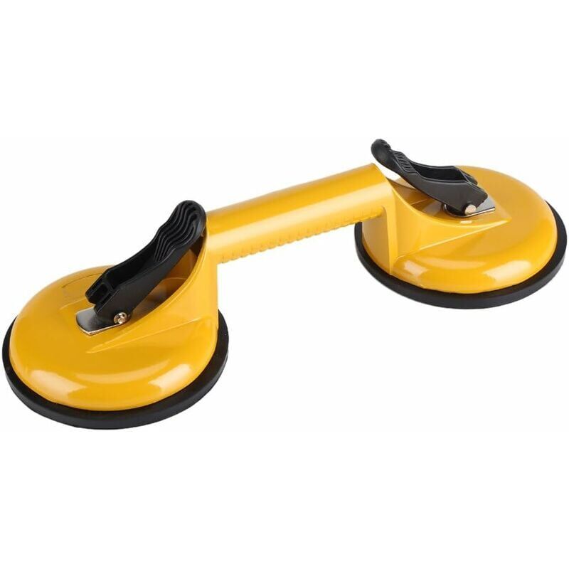 foto del prodotto maniglia a ventosa, piastra doppia tripla professionale in ottone, ventosa, sollevatore, pinza, utensile per auto