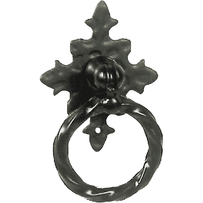 foto del prodotto maniglia ad anello con piastra mm 35