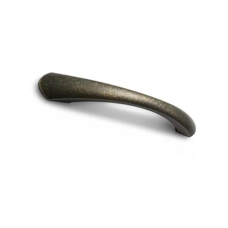foto del prodotto maniglia ad arco vintage effetto bronzo 166x22x25mm 091b arco