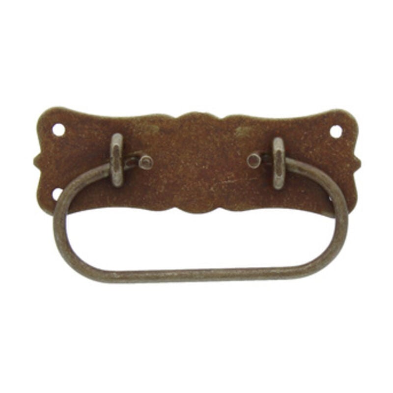 immagine 0 del prodotto maniglia antic. art. 06015.10 ferro vec.mm.105x55. prezzo per 1 pezzo.