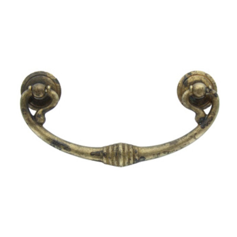 foto del prodotto maniglia antich. art. 03027 mm.121x58 ottone ant. prezzo per 1 pezzo.