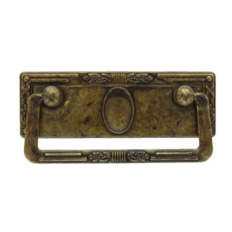 foto del prodotto maniglia antich. art. 06060 mm.97x45 ottone ant.. prezzo per 1 pezzo.