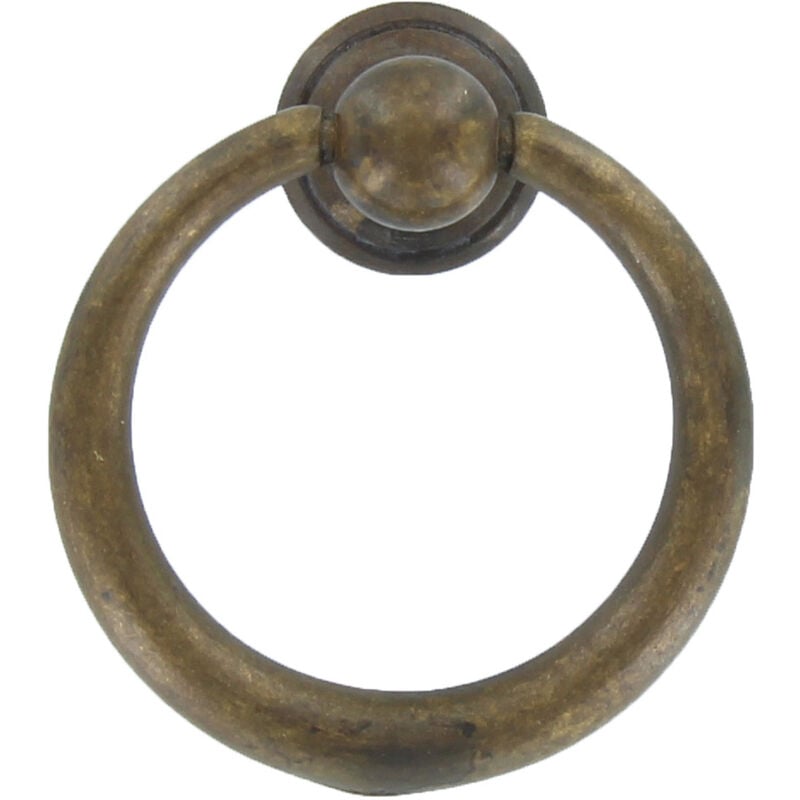 foto del prodotto maniglia antich. art. 09202 mm.40x46 ottone ant.. prezzo per 1 pezzo.
