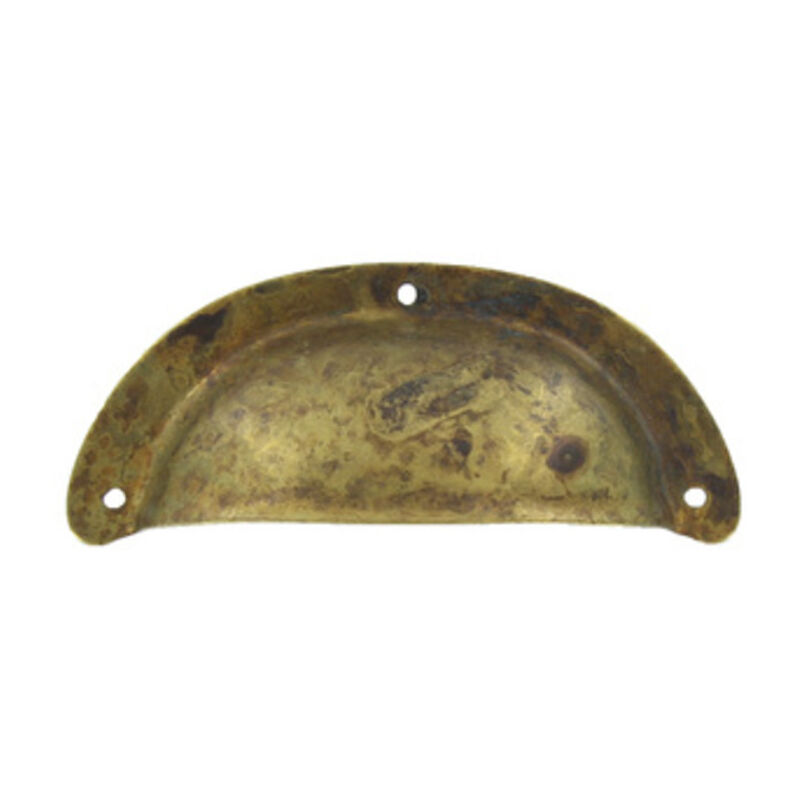 foto del prodotto maniglia antich. art. 15122 mm.77x31 ottone antico. prezzo per 1 pezzo.