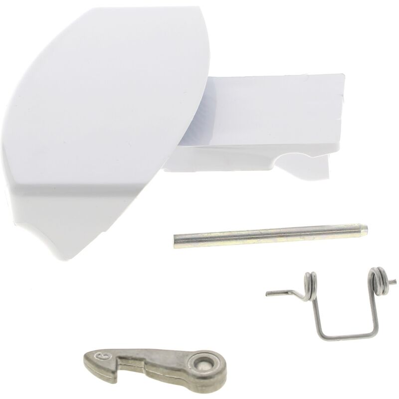 foto del prodotto maniglia bianca c00259035 per lavatrice hotpoint