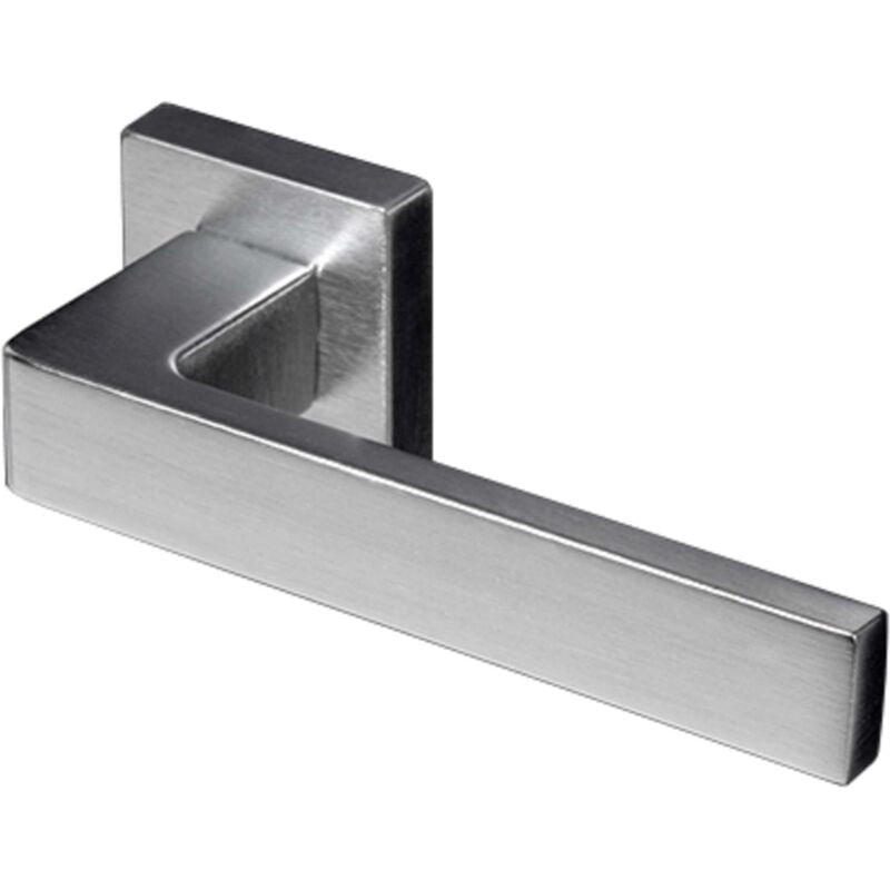 foto del prodotto maniglia capri c rosetta in alluminio crom. sat. pz 1,0