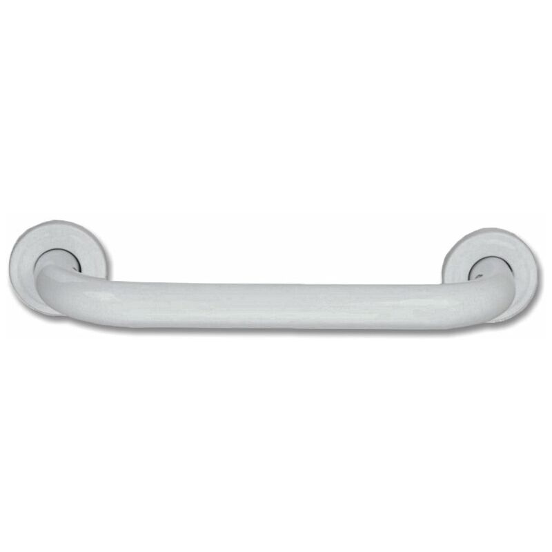 foto del prodotto maniglia da bagno bianca 25 cm confezionata 