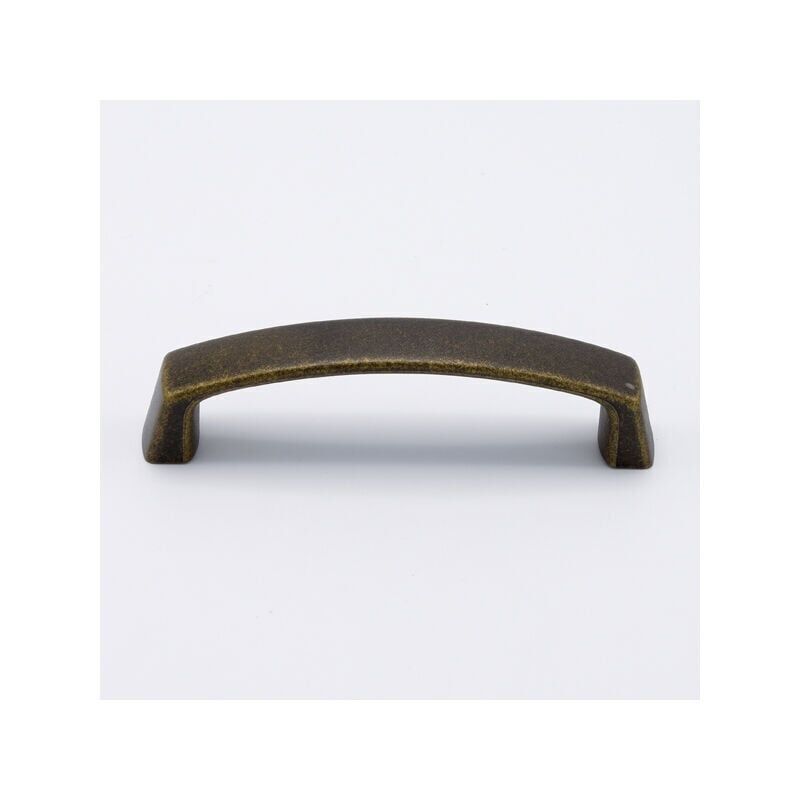 foto del prodotto maniglia dalle linee morbide effetto bronzo 108x17x27mm - 389 round
