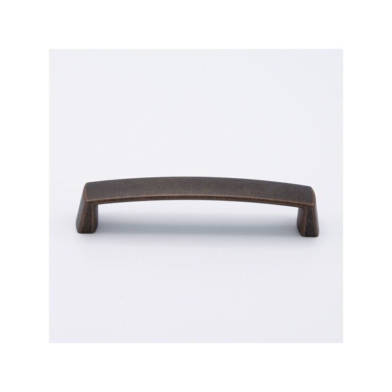 foto del prodotto maniglia dalle linee morbide effetto rame 140x20x28mm - 389b round b