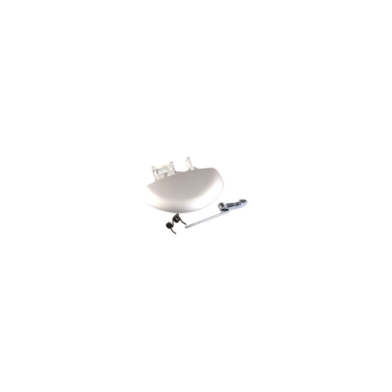 foto del prodotto maniglia del portello grigio originale lavatrice aeg 348529