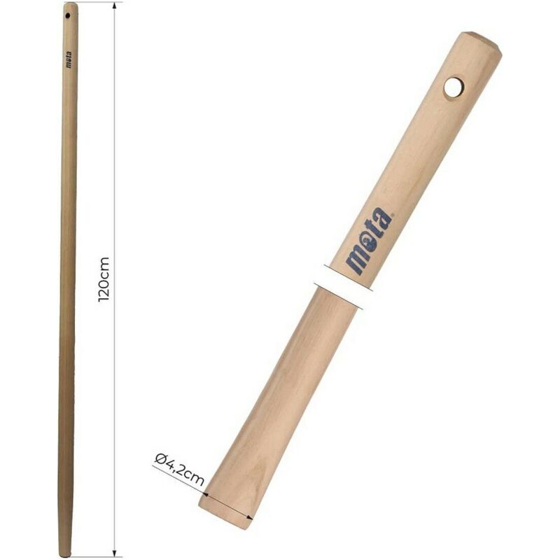 foto del prodotto maniglia di ricambio mota ama1242 legno 120 x 4,2 cm