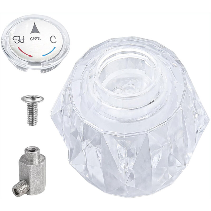 foto del prodotto maniglia di ricambio per rubinetto doccia rp41661, maniglia di ricambio per rubinetto doccia compatibile con rubinetti per vasca delta e peerless, in