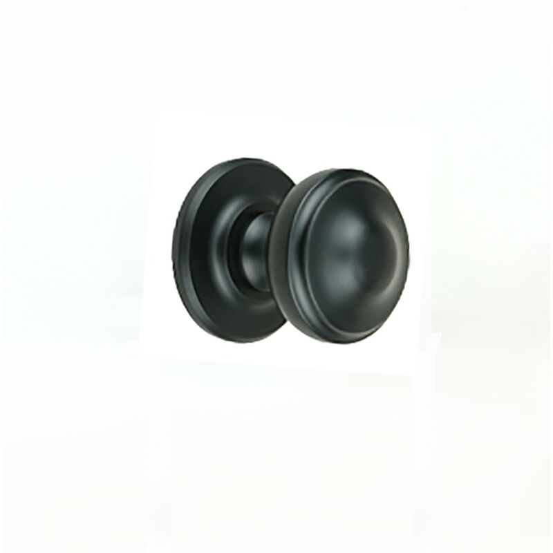 foto del prodotto maniglia di trazione ottone nero klose besser diametro 80 mm