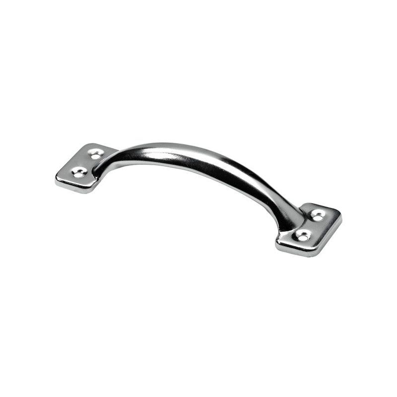 foto del prodotto maniglia hettich in acciaio nichelato, interasse 108 mm hettich