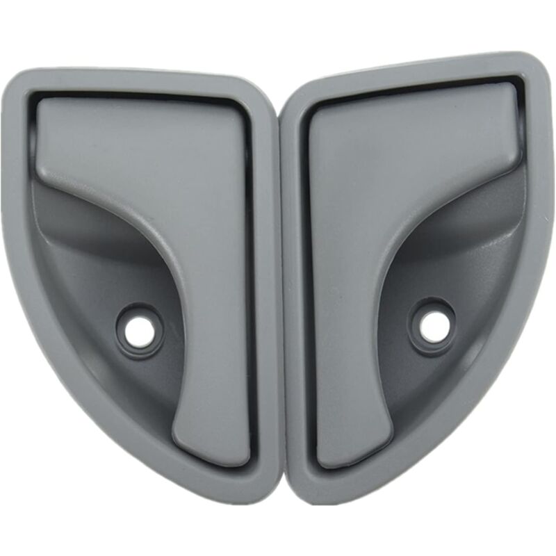 foto del prodotto maniglia interna anteriore sinistra e destra compatibile con twingo i 1997 2007 i 1993 2007 tipo a grigio sinistra e destra