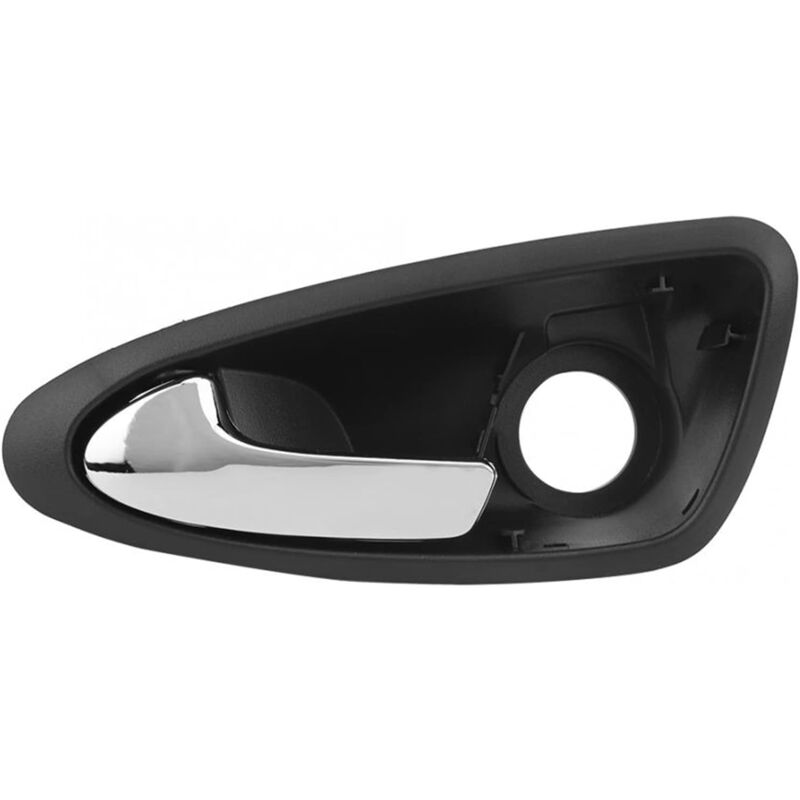 foto del prodotto maniglia interna per portiera auto seat applicabile anteriore sinistra lato conducente, 6j1837113a maniglia interna per ibiza 2009 2017, cromata