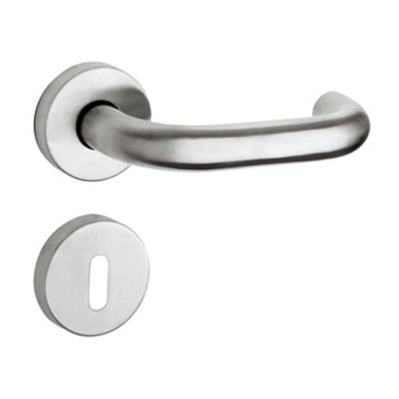 foto del prodotto maniglia l101 inox satinato ros. bocch.patent