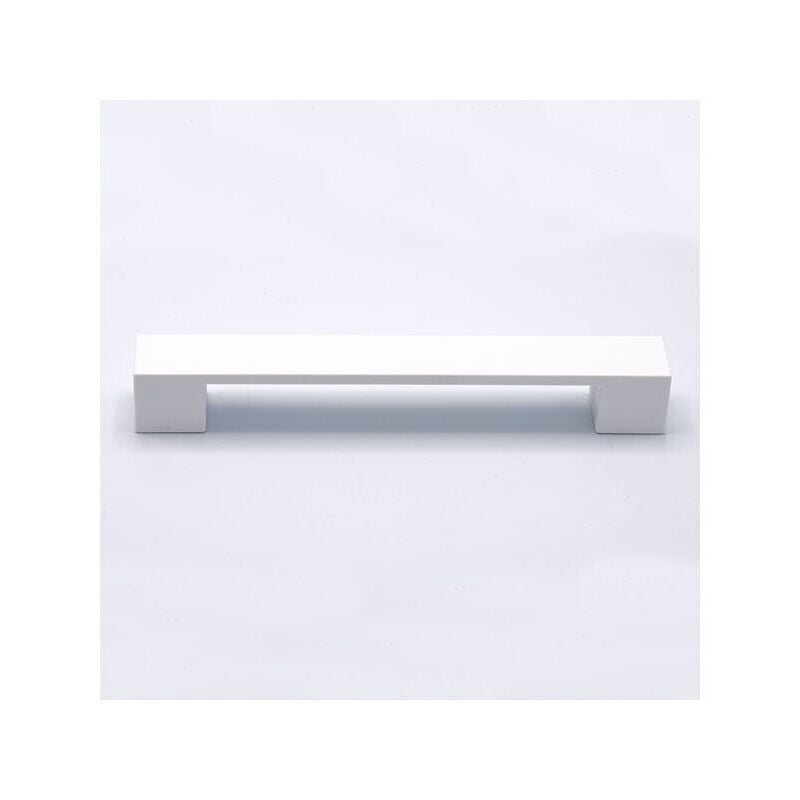 foto del prodotto maniglia laccata bianca lunga e sottile da cucina 197x26x27mm 304b cook