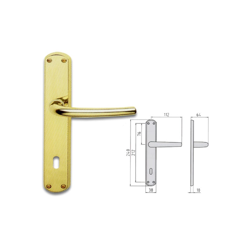 foto del prodotto maniglia o.l. milena q8 yale 744088501