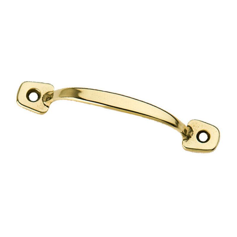 foto del prodotto maniglia ottone fissa cm. 8. prezzo per 1 pezzo.