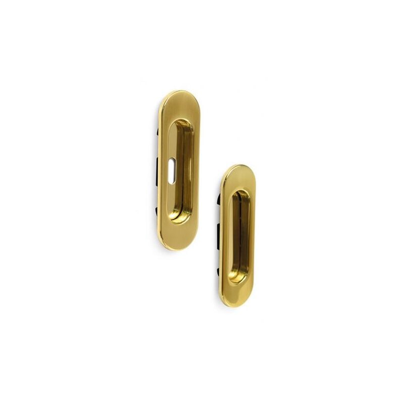 foto del prodotto maniglia ovale porta scorr c foro e senza oro