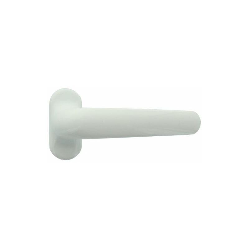 foto del prodotto maniglia p porta in alluminio bianco ral9010