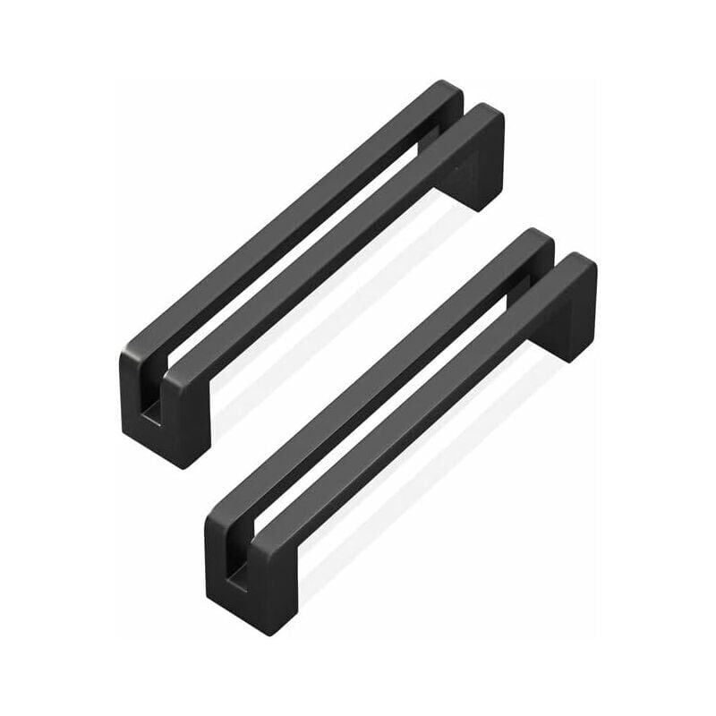 foto del prodotto maniglia per mobile da cucina con vite, maniglia per porta, lega di zinco, maniglia per porta cassetto cucina nero 