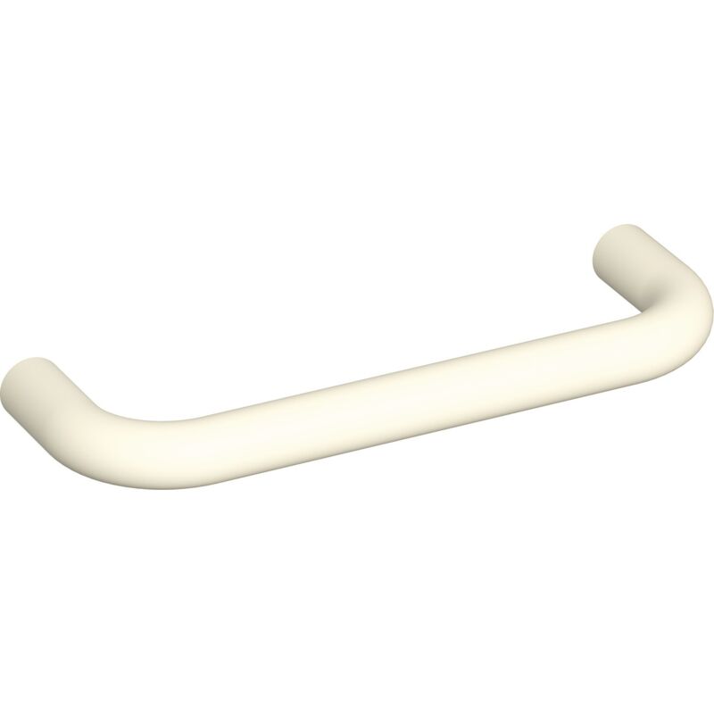 foto del prodotto maniglia per mobili 548.138b pa 99 bianco puro lunghezza 128mm diametro 10mm