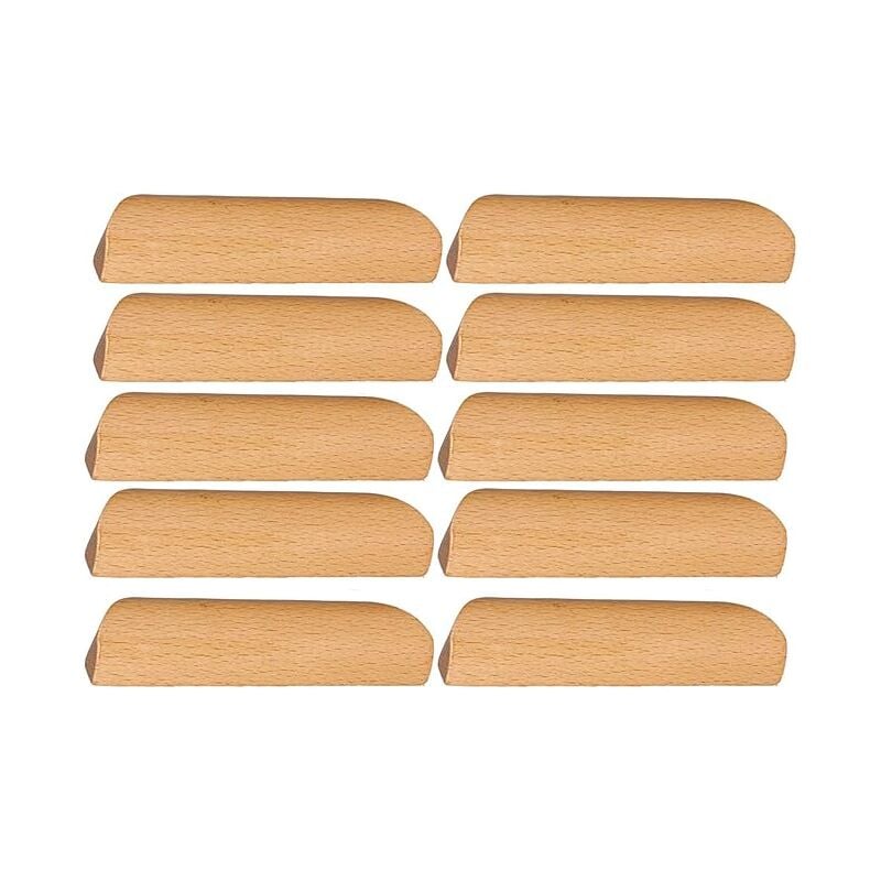 foto del prodotto maniglia per mobili in legno da 96 mm per cassetti per mobili 10 pezzi