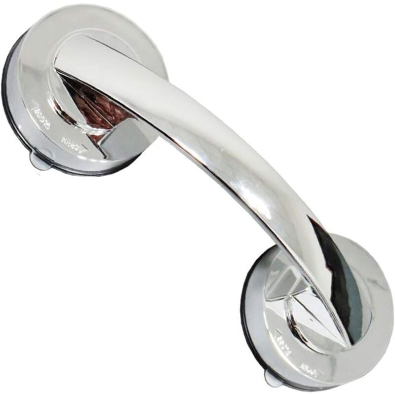 foto del prodotto maniglia per porta a ventosa, maniglia per porta del bagno del frigorifero, maniglia di canna, resistente e squisita, perfetta per il bagno argento 