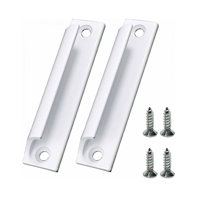 foto del prodotto maniglia per porta balcone esterna, 2 maniglie per porta patio, adatta per casa, porte di armadi, ecc.