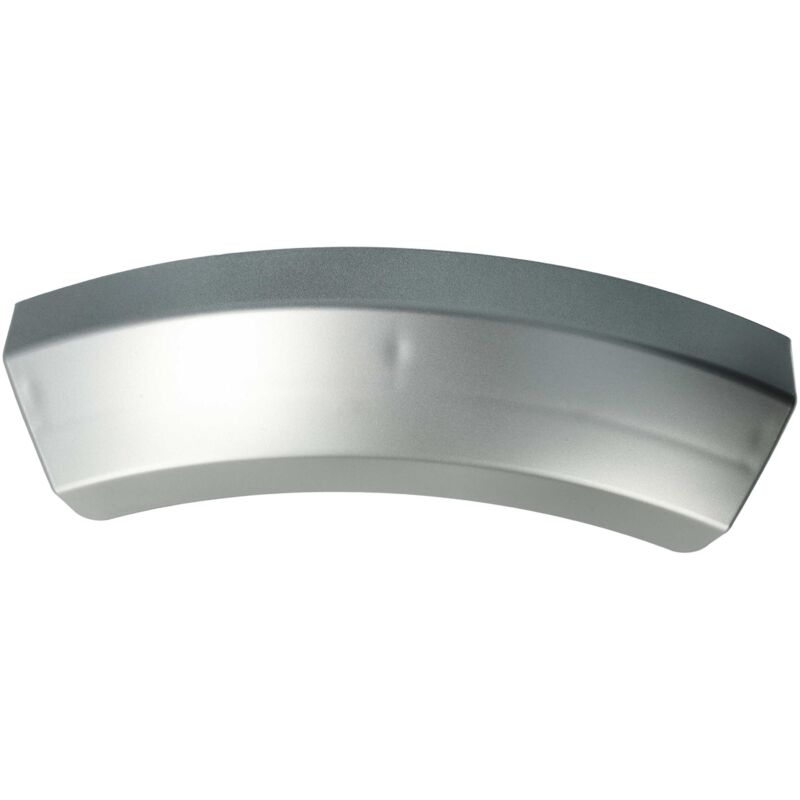 foto del prodotto maniglia per porta sportello compatibile con bosch wtw86561ch 03, wtw86560gr 07, wtw86563ch 02, wtw86562ch 03 asciugatrice plastica argento vhbw
