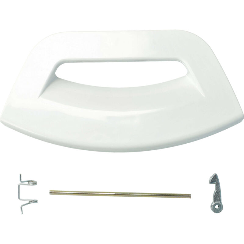 foto del prodotto maniglia per porta sportello compatibile con hotpoint wmfg 1053p uk, wmfg 82 1p uk.c, wmfg1053puk, wmfg821puk.c, wmfug1063puk lavatrice vhbw