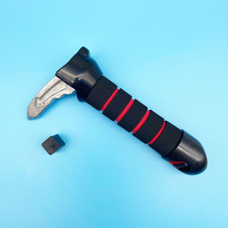 foto del prodotto maniglia per portiera auto per anziani maniglia di supporto multifunzione maniglia di chiusura portiera auto per anziani e disabili rossa