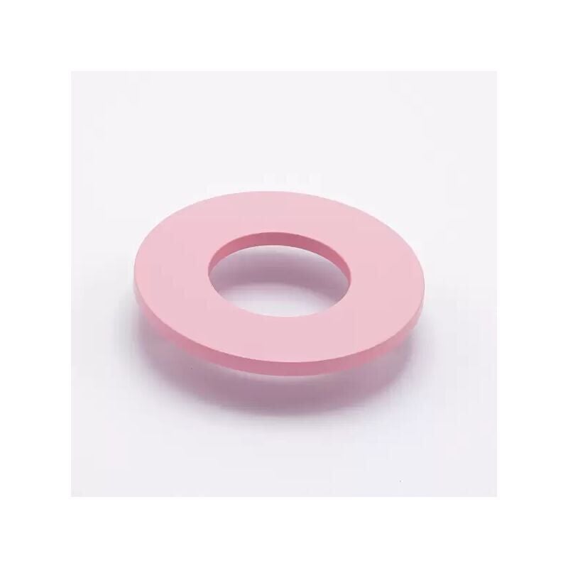 foto del prodotto maniglia rotonda rosa in groffato fine 135x74x26mm 310 giotto