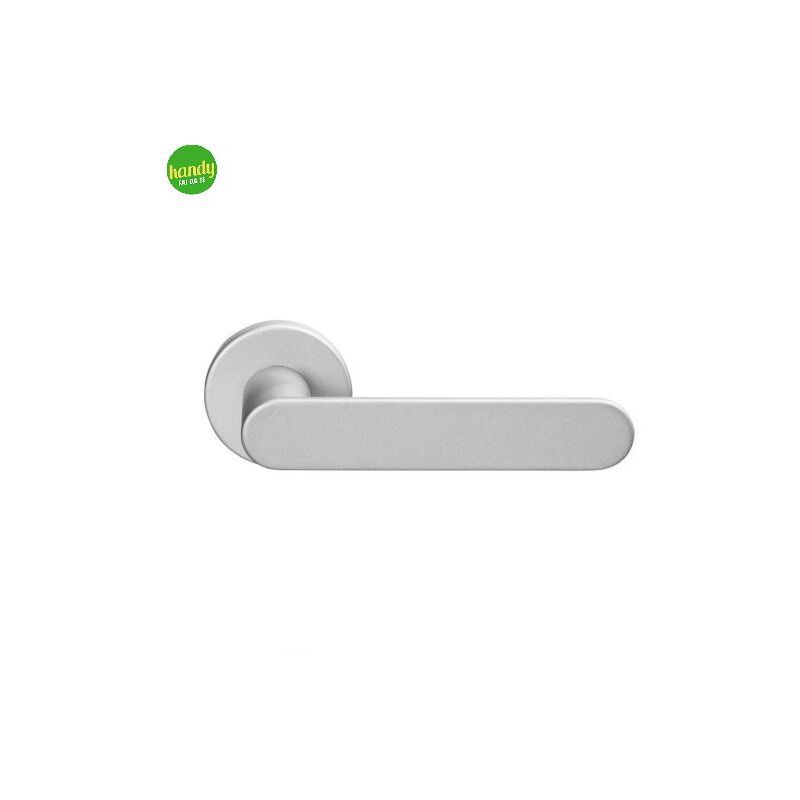 foto del prodotto maniglia round a519 frosio bortolo cromo satinato con rosetta tonda