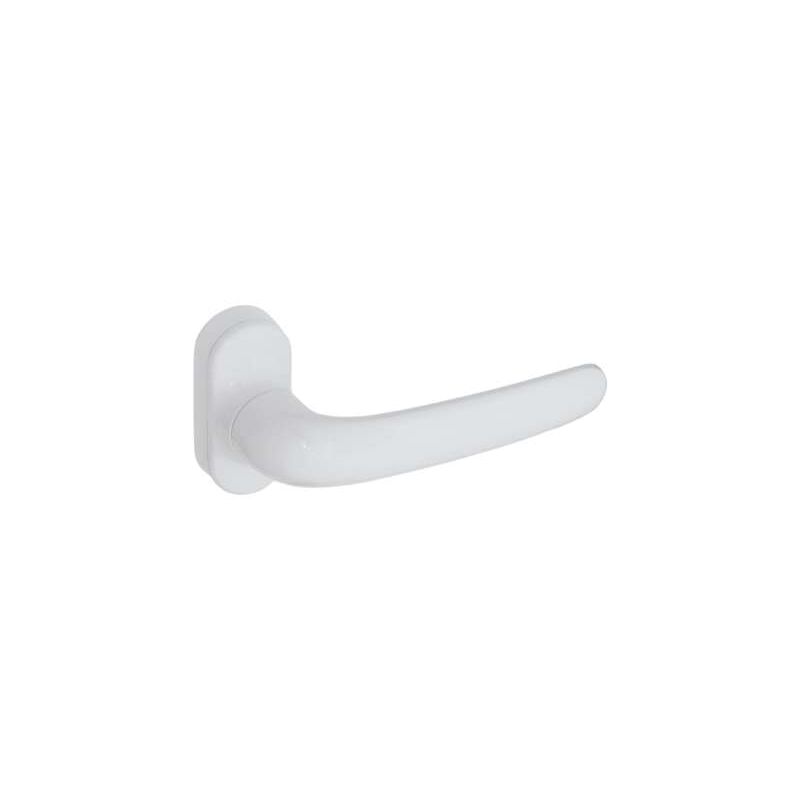 foto del prodotto maniglia uni bianca per porte alluminio