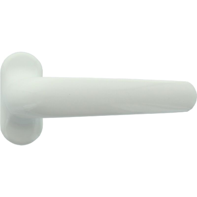 foto del prodotto maniglia x infissi alluminio bianco ral9010 cp 1,0