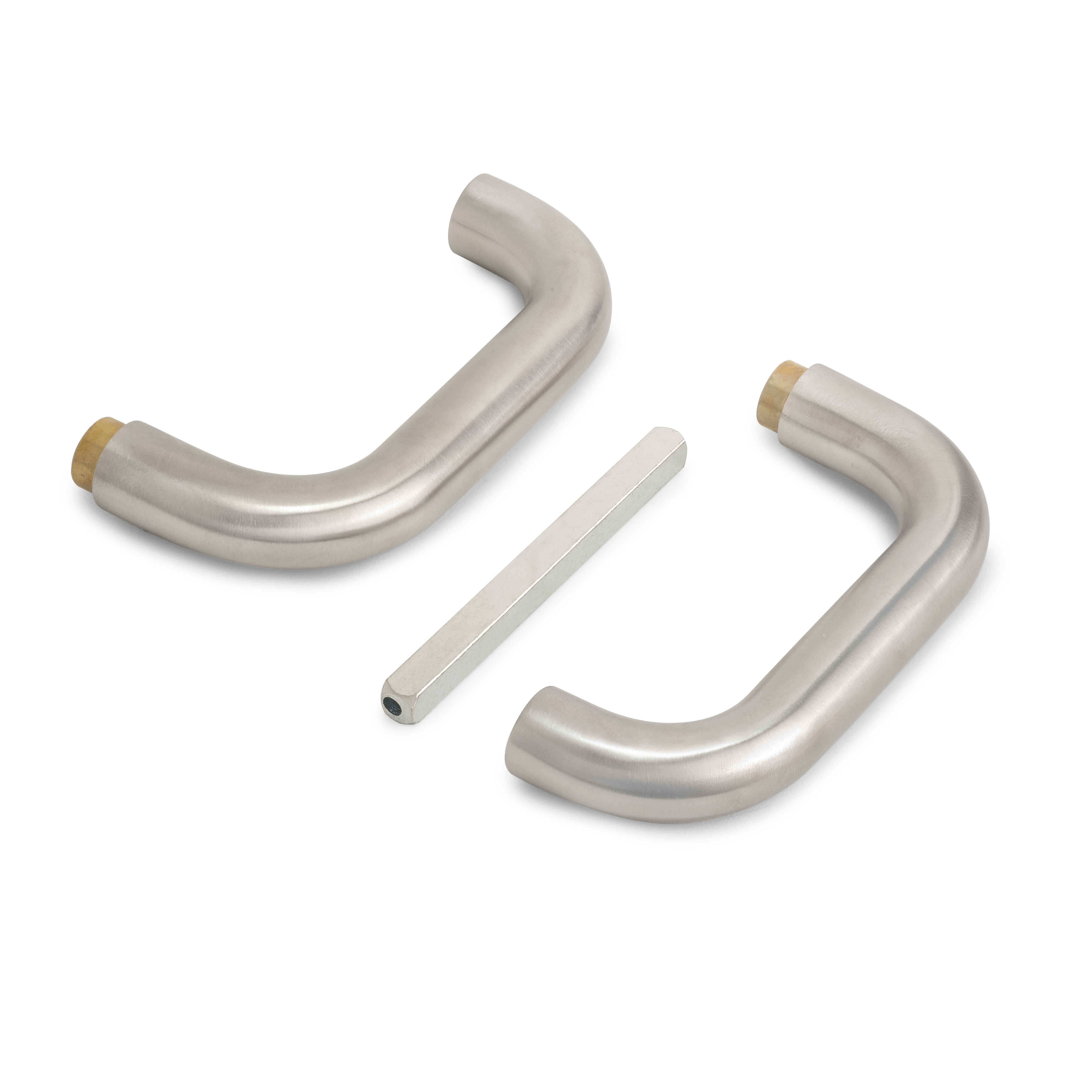 foto del prodotto maniglie a forma di u per porta da interno in vetro