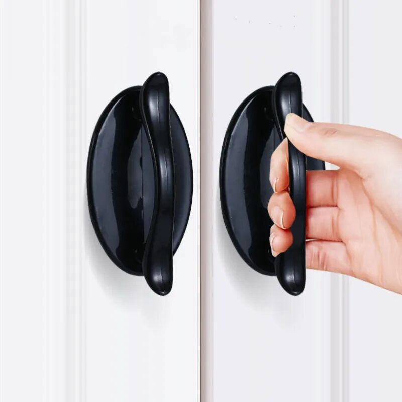 foto del prodotto maniglie adesive minimaliste per porte e finestre confezione da 4 ideali per i mobili della cucina