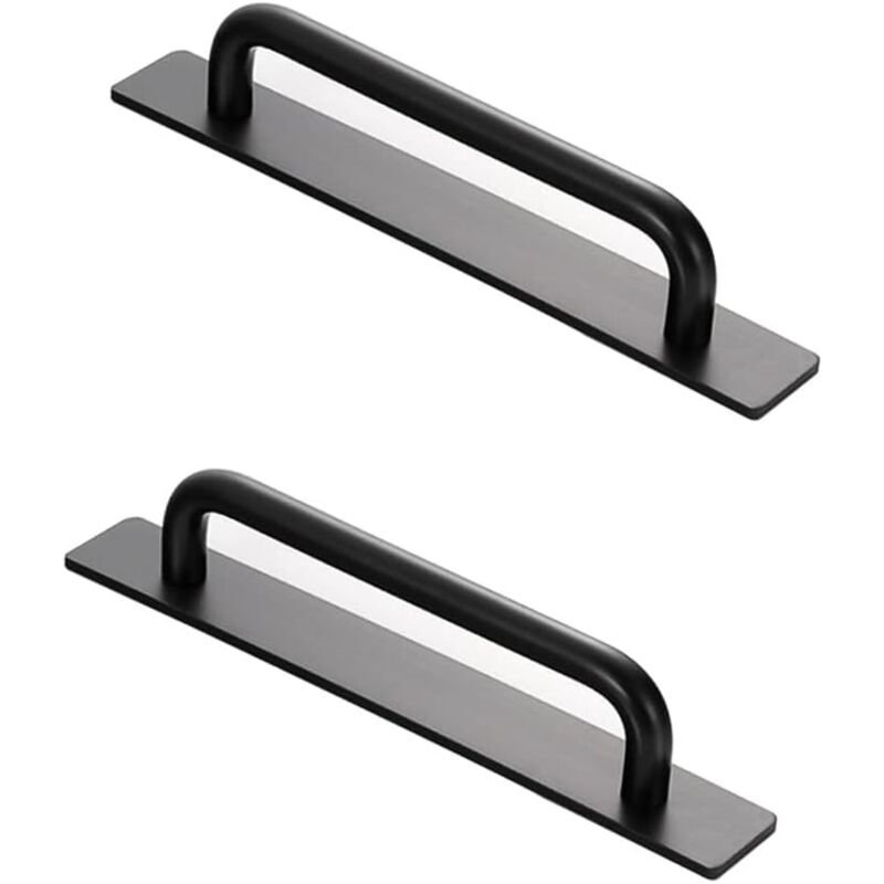 foto del prodotto maniglie autoadesive ymyny 2 pezzi maniglie autoadesive per porte e finestre maniglie per porte istantanee maniglie autoadesive in alluminio maniglie