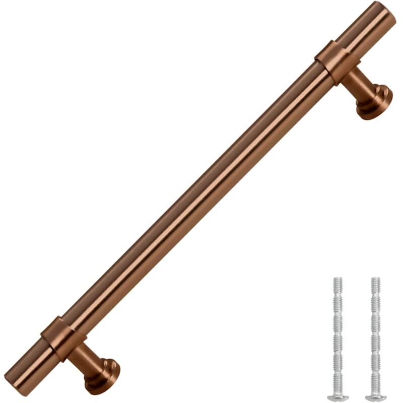 foto del prodotto maniglie per mobili 10pz bronzo 128mm in acciaio inox vidaxl
