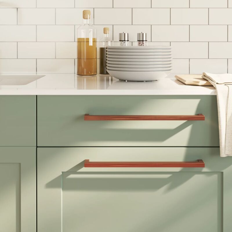 foto del prodotto maniglie per mobili 20 pz bronzo 320 mm in acciaio inox vidaxl