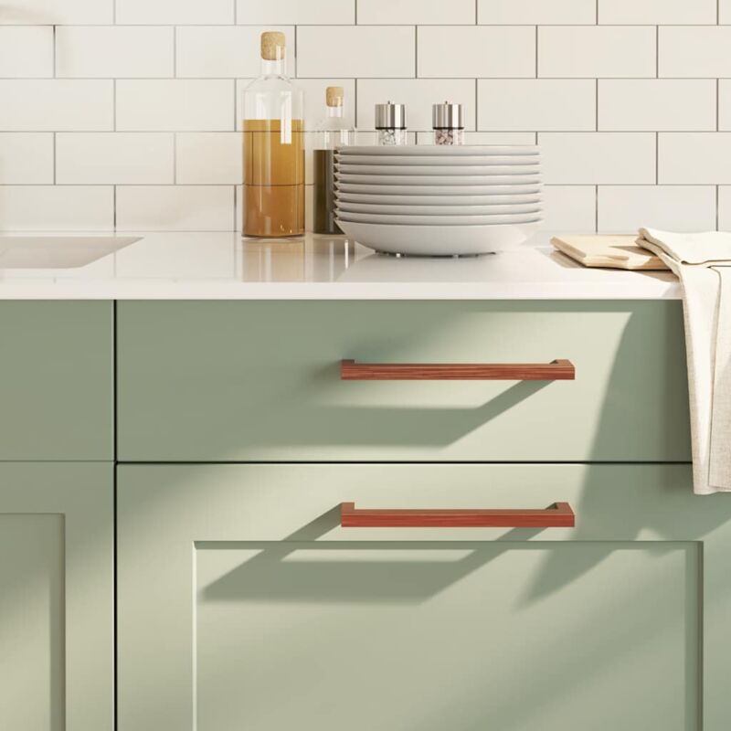 foto del prodotto maniglie per mobili 5pz bronzo 192mm in acciaio inox vidaxl