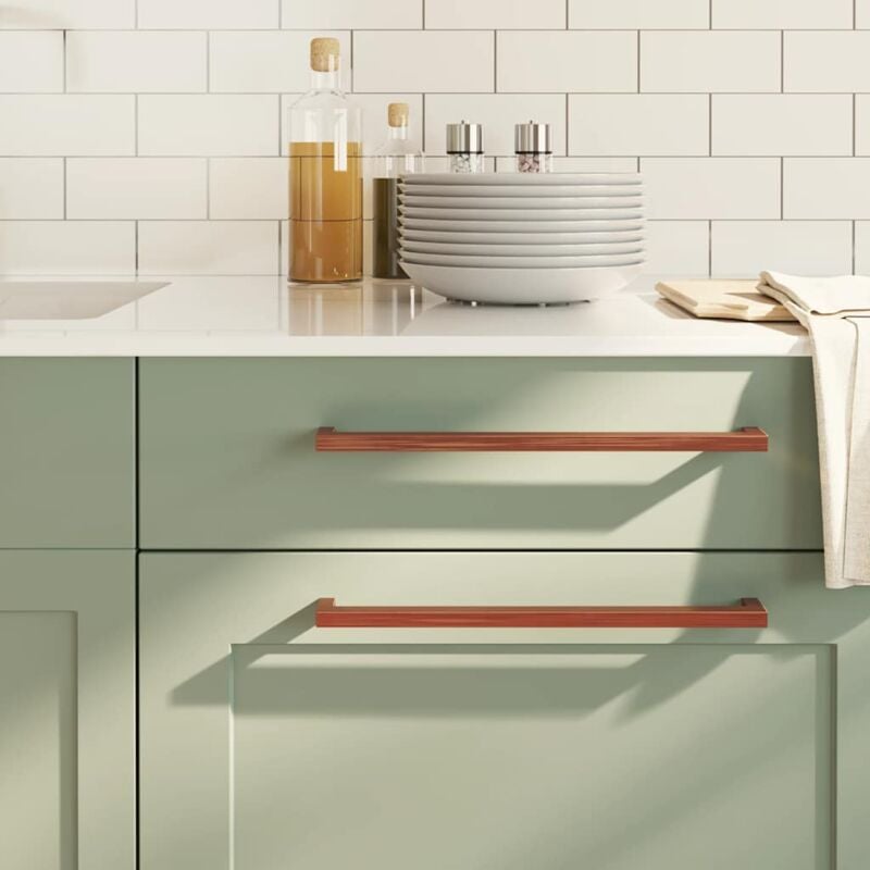 foto del prodotto maniglie per mobili 5pz bronzo 320mm in acciaio inox vidaxl