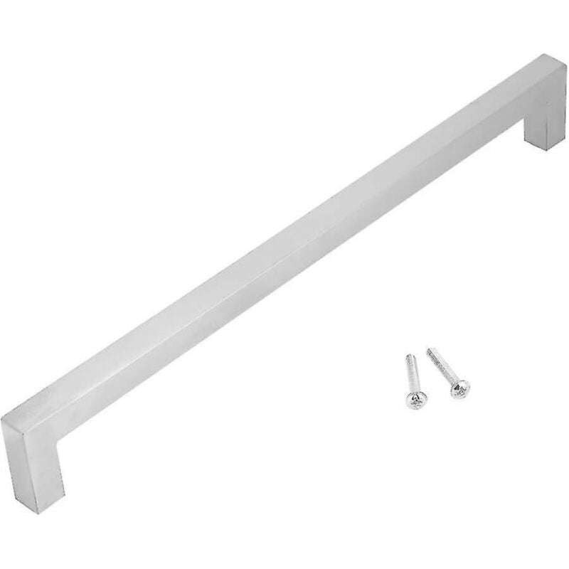 foto del prodotto maniglie per mobili, maniglie per cassetti da cucina in acciaio inox quadrato massiccio, maniglie per porte e mobili, pomelli per mobili opachi per