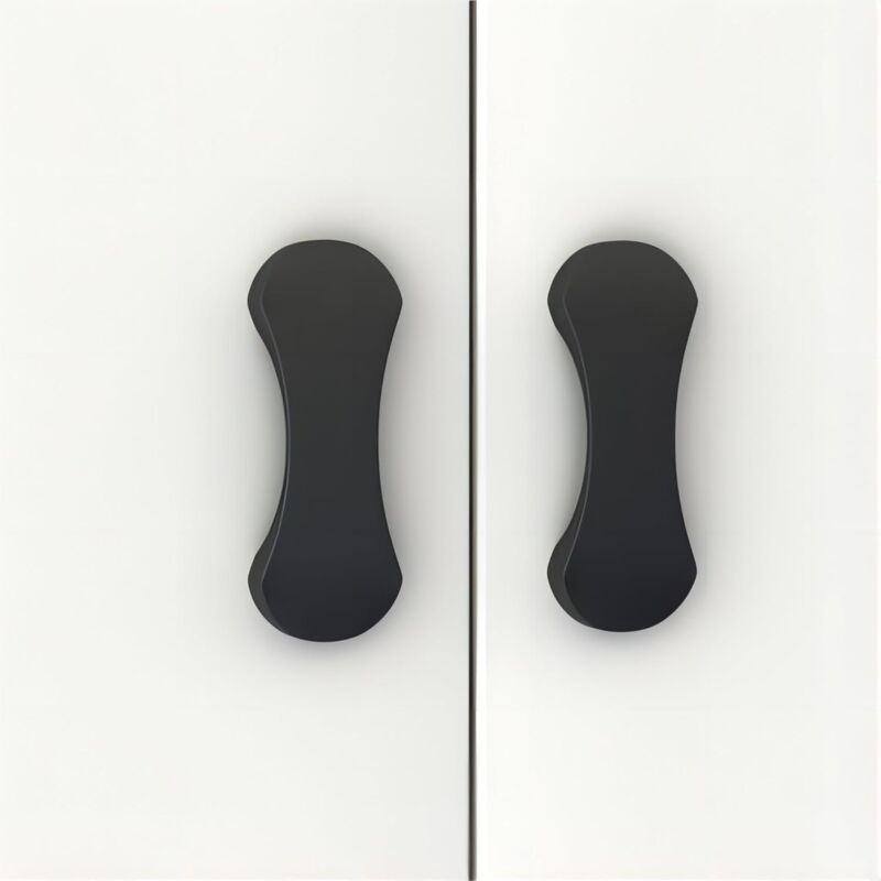 foto del prodotto maniglie per mobili ymyny maniglie per mobili, maniglie per mobili da cucina, maniglie per cucina, maniglie per cassetti nere