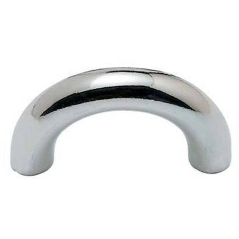 foto del prodotto maniglietta zama x mobili cromo lucido i.mm 32