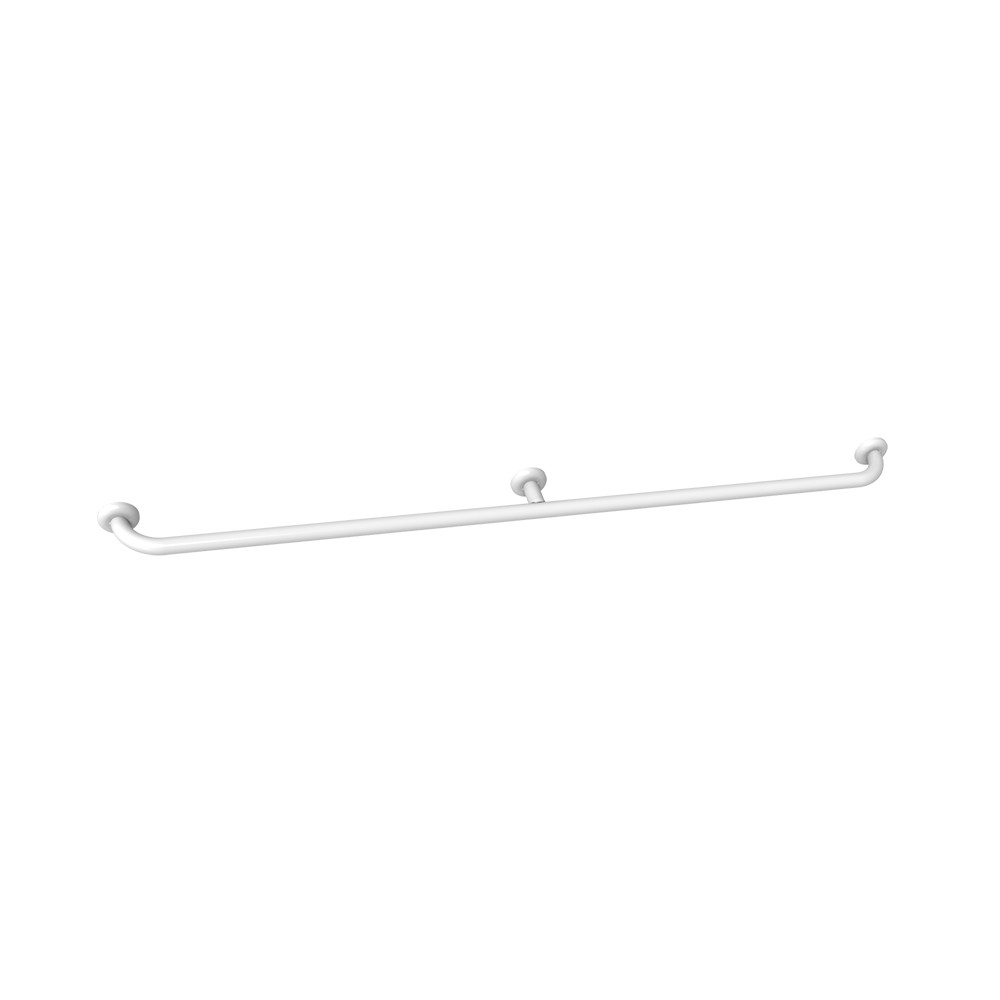foto del prodotto maniglione cm.150 bagni disabili ed anzianigoman in acciaio inox bianco