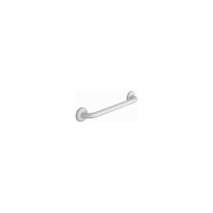 foto del prodotto maniglione corrimano rigato bianco sostegno per vasca doccia cm.30 0530l30